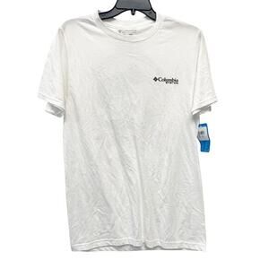 Columbia Men's Cruiser PFG Sailfish Graphic T Shirt‎ White Size Small